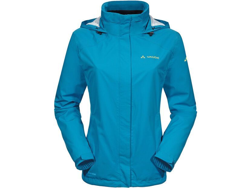 Vaude Women's Escape Bike Light Jacket, teal blue BIKERBOARDER.DE