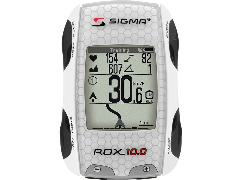 Sigma ROX 10.0 Set, white | BIKER-BOARDER.DE