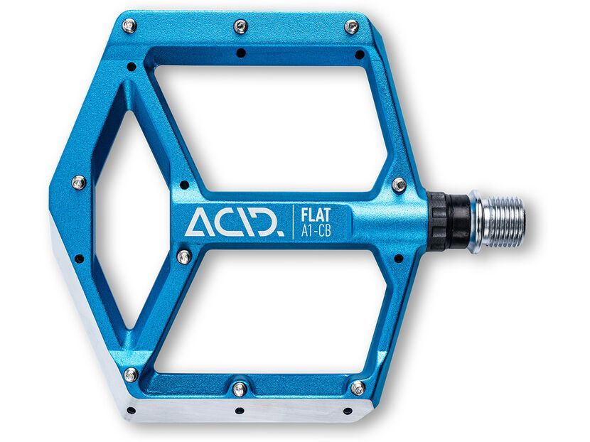 Cube Acid Pedale Flat A1-CB, blue | BIKER-BOARDER.DE
