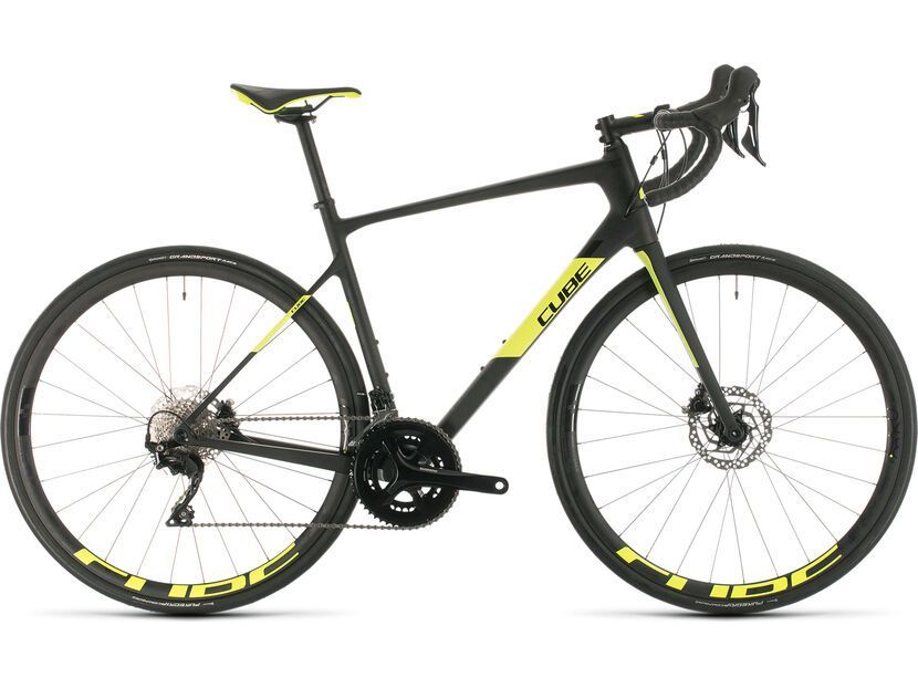 Cube Attain GTC Race, carbonnflashyellow | BIKER-BOARDER.DE
