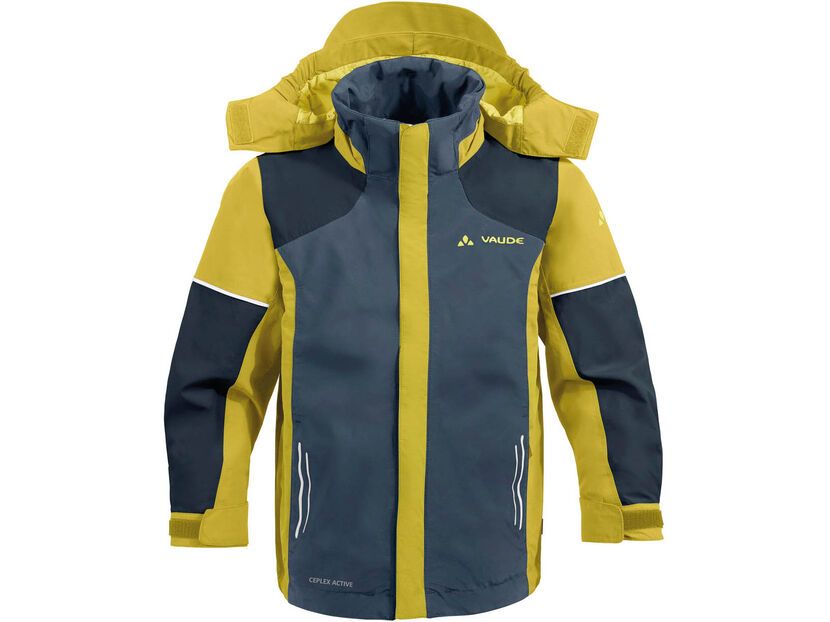 Vaude Kids Racoon Jacket III, sulphur