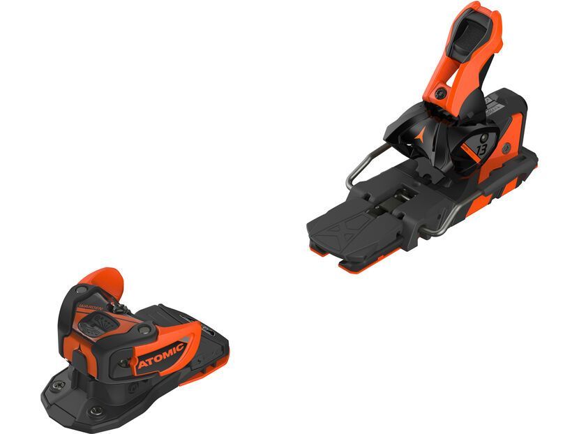 ATOMIC　WARDEN13MNC　ブレーキ幅100mm Atomic Warden 13 MNC - 100 mm, black/orange | BIKER-BOARDER.DE