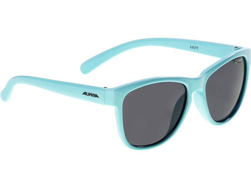 ALPINA LUZY Kids Sunglasses - 100% UV Protection, Break-Proof Ceramic Lenses, Lightweight, Protection Level S3