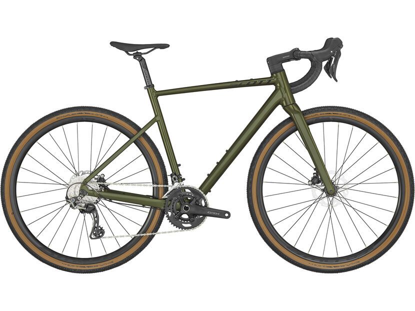 Scott Speedster Gravel 20 prism olive green BIKER BOARDER.DE