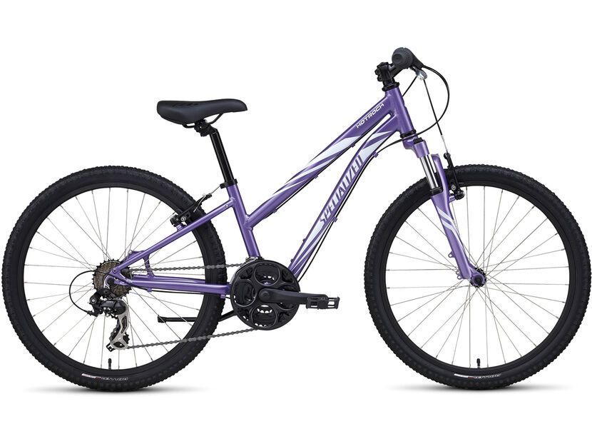 Specialized Hotrock 24 21 Speed Girls purple white BIKER BOARDER.DE