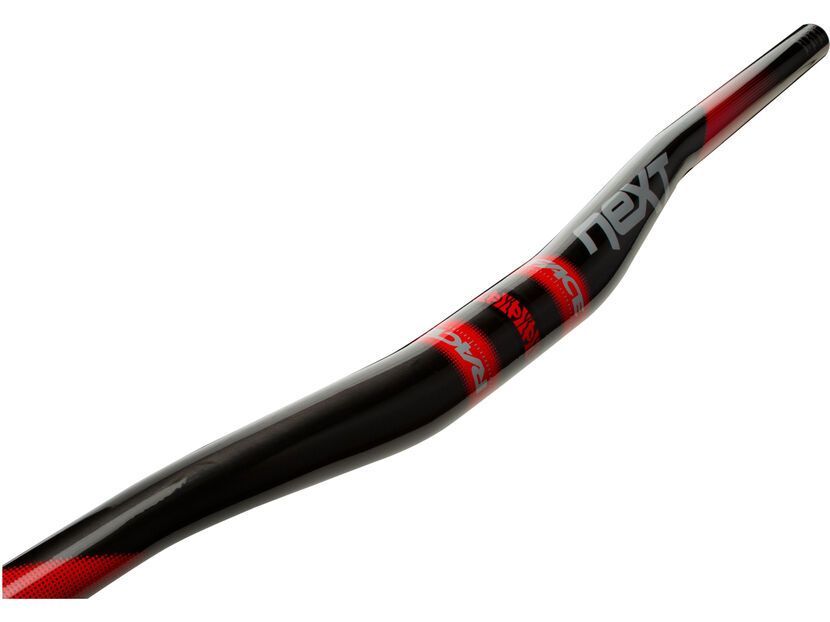 Race Face Next 3/4 Zoll Riser, carbon/red | BIKER-BOARDER.DE 