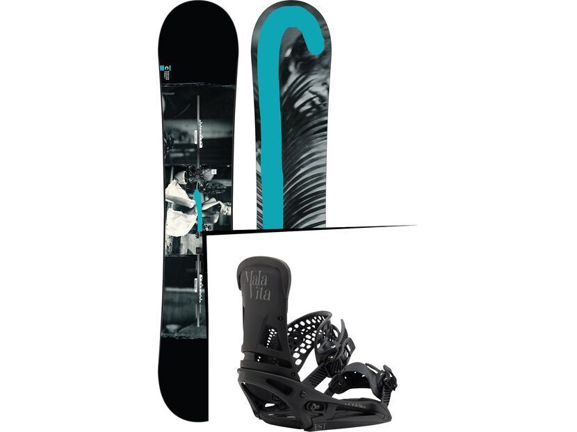 Burton Custom 154cm + Malavita ビンディング BURTON MALAVITA SNOWBOARD BINDINGS | Salty Peaks Snowboard Shop
