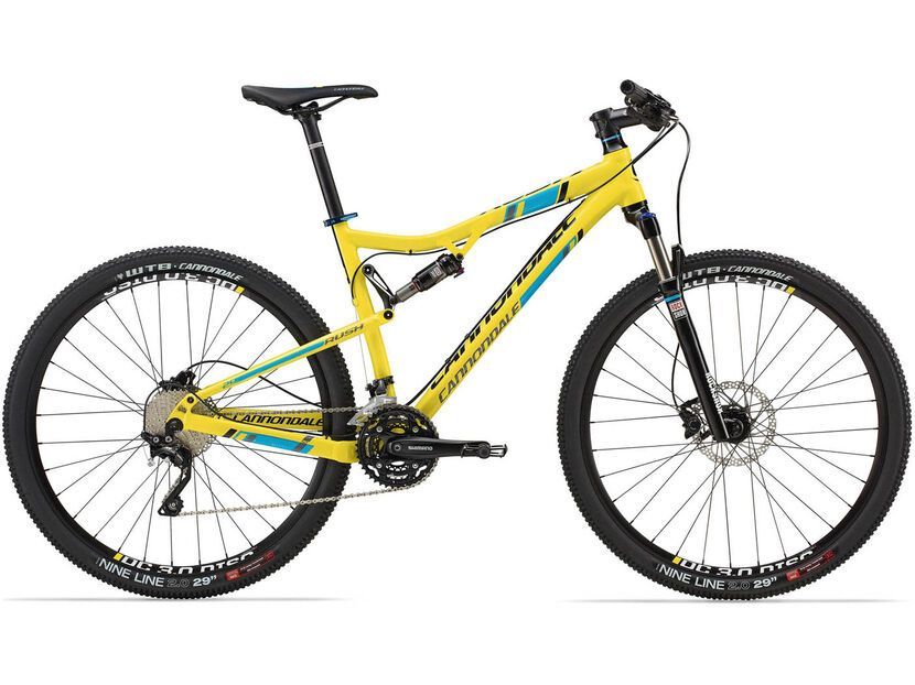 Cannondale Rush 29 1, gelb