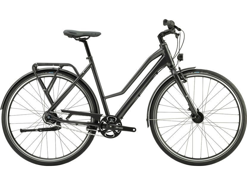 Cannondale Tesoro Mixte 3, matte nearly black w/ gloss jet black