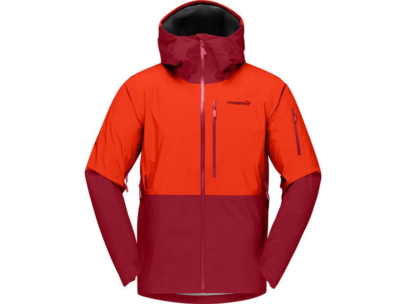 Norrona Lofoten Pullover Gold Herren Colourwear Gelber Anorak - Main Image