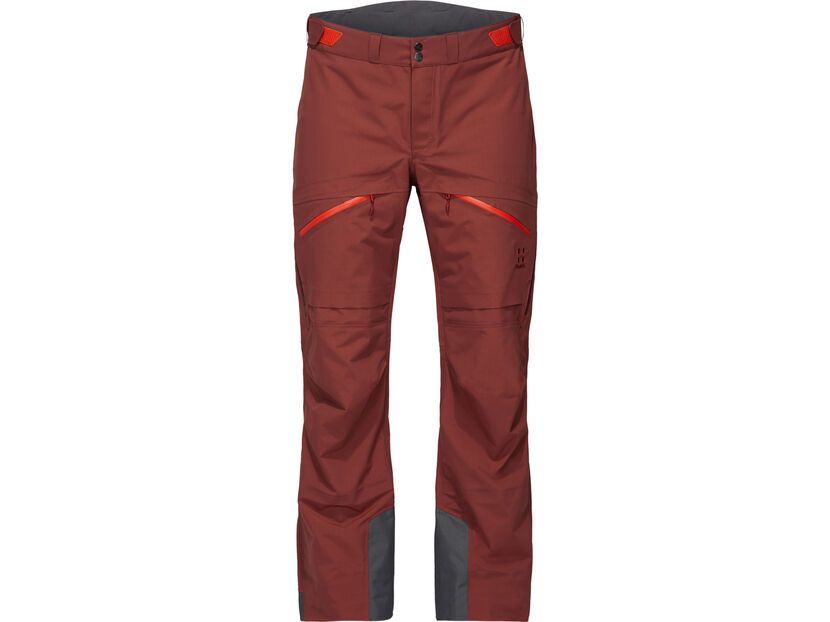 Haglöfs Nengal 3L Proof Pant Men, maroon red/habanero