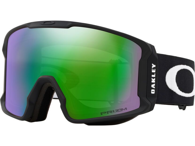 Oakley Line Miner L - Prizm Snow Jade Iridium, matte black | BIKER