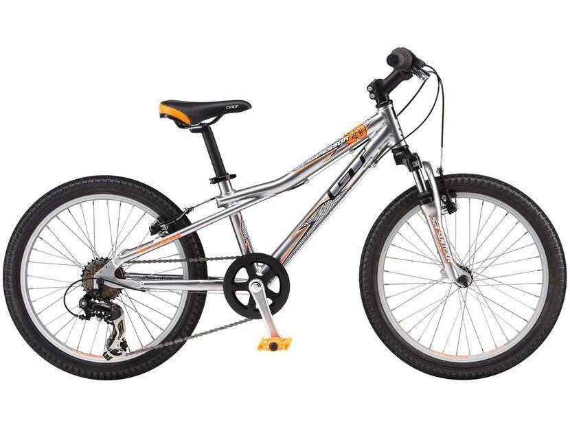 GT Aggressor 20 Zoll, Polish Silver | BIKER-BOARDER.DE