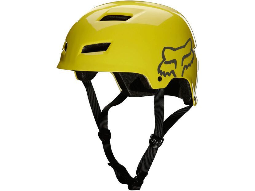 Fox Transition Hard Shell Helmet, yellow | BIKER-BOARDER.DE